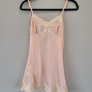 EXPRESS Lace & Silky Negligee/Lingerie Camisole
